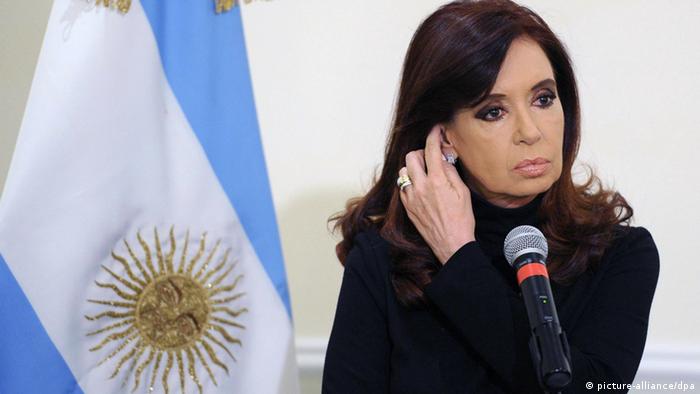 Argentinien - Präsidentin Cristina Fernandez de Kirchner