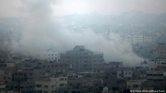 Gaza City under heavy fire from Israel