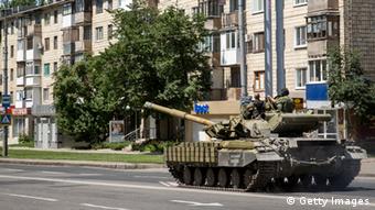 Ostukraine Separatisten 21.07.2014 Donetsk