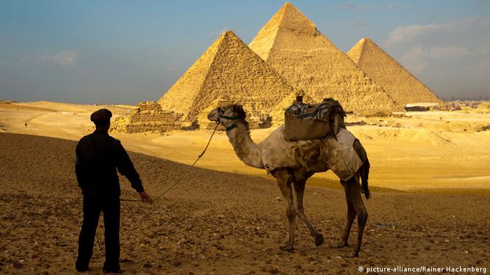 Pyramide in Gizeh, Ägypten (Foto: picture-alliance/Rainer Hackenberg)