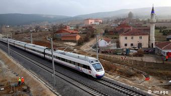 Türkei Hochgeschwindigkeitszug Ankara-Istanbul 