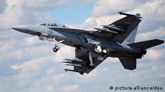 F/A-18 Super Hornet US-Kampfjet USA Irak Islamischer Staat Symbolbild Angriff