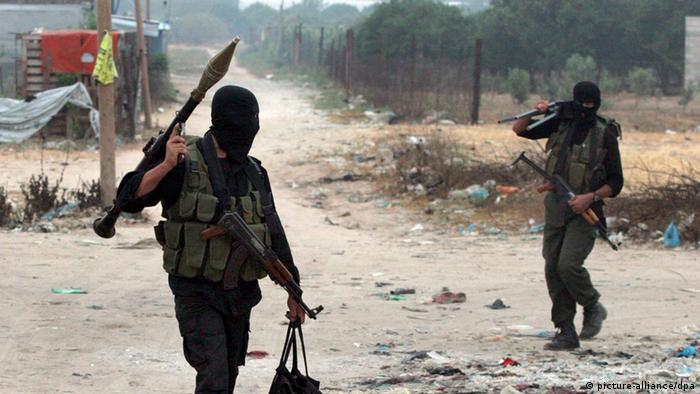 Nahostkonflikt Israel Palästina Hamas Kämpfer ARCHIVBILD 2008