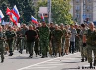 Освобожденные в Донбассе военнопленные заявили, что их захватили российские солдаты