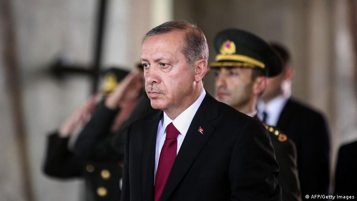 Türkei Besuch Anitkabir Präsident Erdogan Amtseinführung 28.08.2014