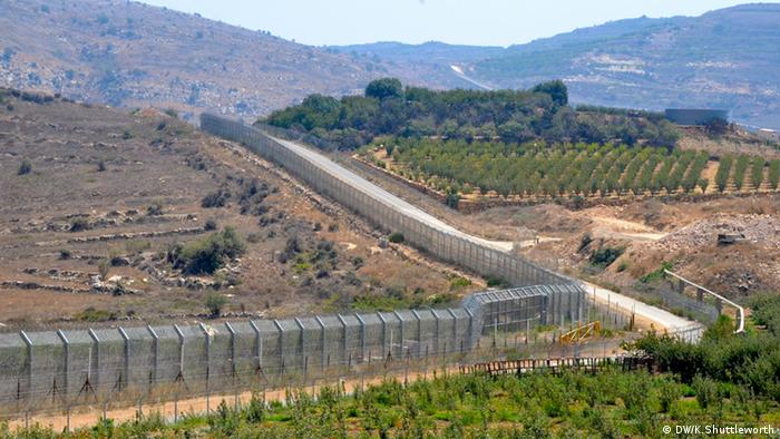 Grenzgebiet Syrien - Israel Golanhöhen