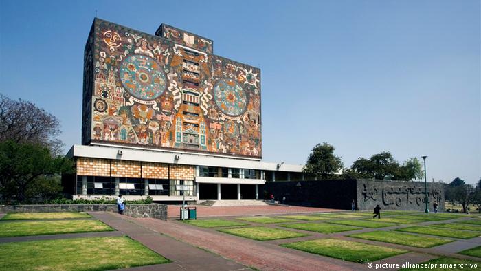 La Universidad Nacional Autonoma de México (UNAM), en Ciudad de México.