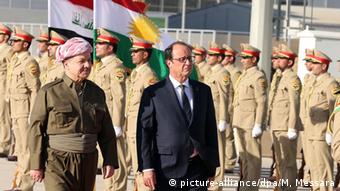 Ο γάλλος πρόεδρος Φρανσουά Ολάντ επισκέφθηκε το Ιράκ 