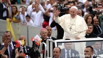 Papst Franziskus in Albanien 21.9.2014