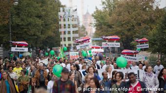 Στο Βερολίνο διαδήλωσαν χθες (21.09) κατά της κλιματικής αλλαγής