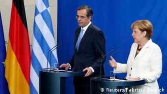 Merkel und Samaras PK 23.09.2014