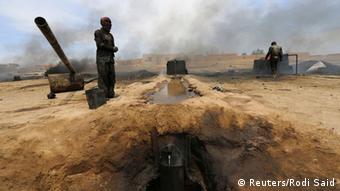 Syrien Kurdische Ölfelder von IS eingenommen