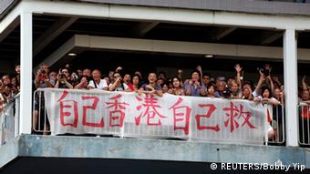 Studentenprotest in Hong Kong Occupy Central 28. Sept