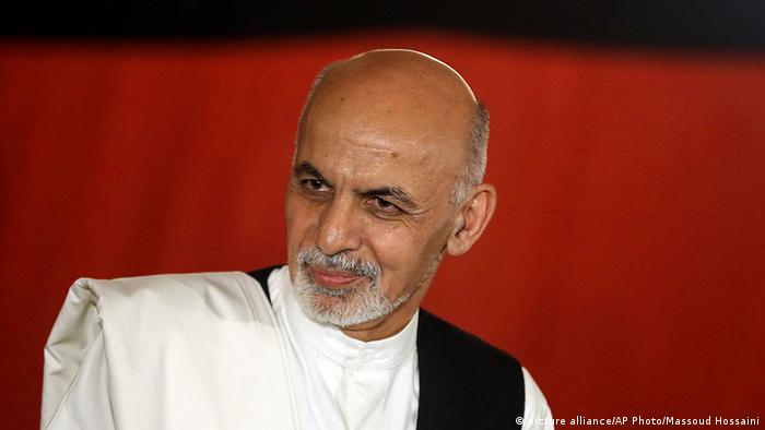Ashraf Ghani Ahmadzai Kabul Afghanistan Porträt 