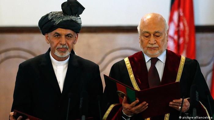 Ashraf Ghani Ahmadzai Vereidigung Afghanistan 29.9.2014