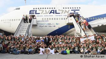 soldiers in front of plane
Photo credit: Shahar Azran