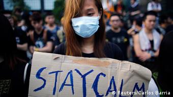 Bildergalerie Proteste in Hongkong - Parade in Peking