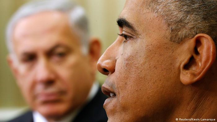 Benjamin Netanjahu bei Barack Obama Washington 01.10.2014