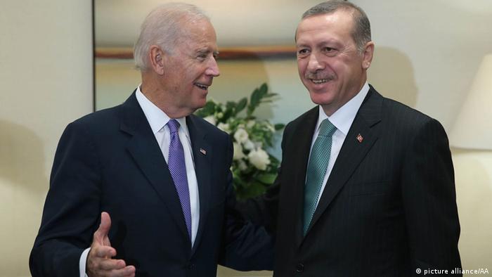 US-Vizepräsident Biden mit türkischem Präsidenten Erdogan 25.9.2014
