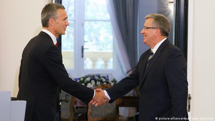 New NATO chief Stoltenberg visits Poland | News | DW.DE | 06.10.2014