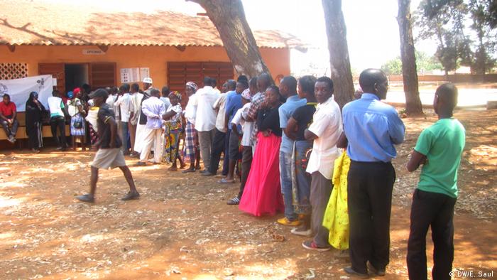Mosambik Wahlen 15.10.2014 Wähler