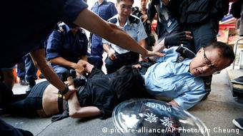 China Hongkong Proteste Demonstranten Verhaftung