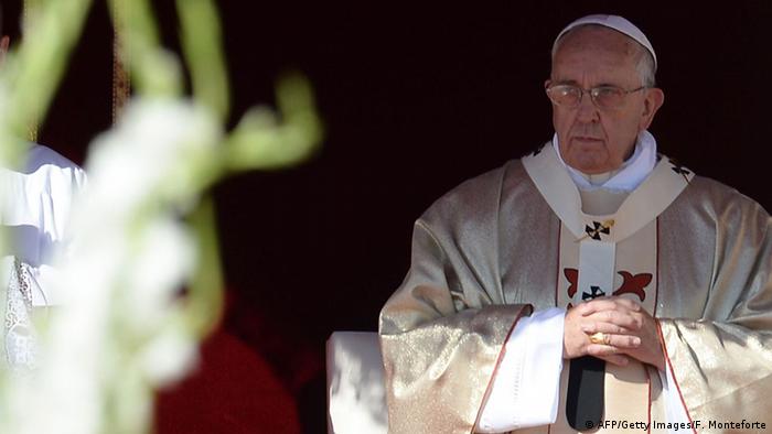 Papst Franziskus Messe Petersplatz Seligsprechung Paul VI 19.10.2014