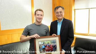Zuckerberg bei Qian Yingyi 22.10.2014 Peking