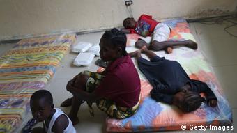 Ebola Patient in Monrovia Liberia