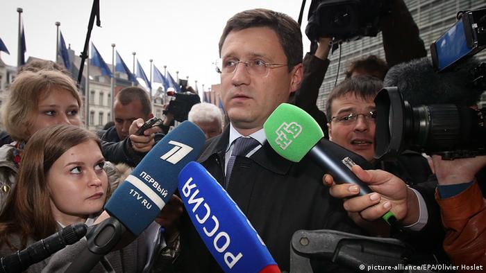 Aleksandr Novak EU Energie Brüssel Gas Gespräche Ukraine Russland 