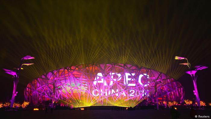China Asiatisch-Pazifische Wirtschaftsgemeinschaft APEC Treffen in Peking