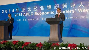 APEC Treffen in Peking 08.11.2014