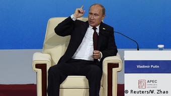 Putin, en la cumbre de la APEC.
