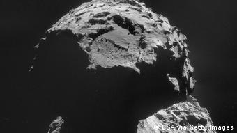 Η περιοχή Αγίλκια του κομήτη 67P από διαστημική φωτογραφία