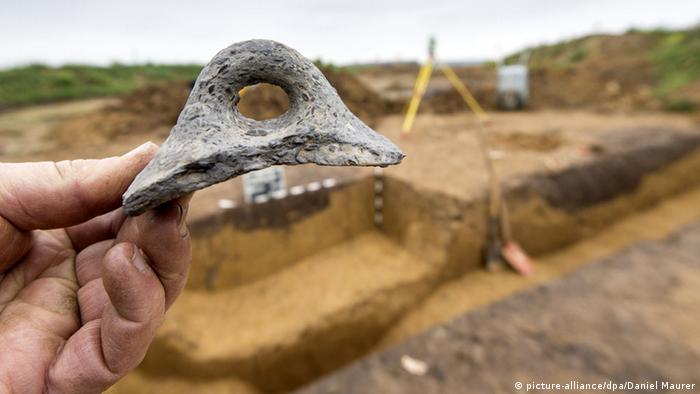 Раскопки поселения эпохи неолита в Германии