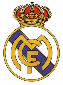  Logo des spanischen Fußballklubs Real Madrid