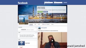 Junaid Jamshed's Facebook page