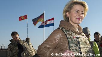 Ursula von der Leyen: mayor participación militar en el extranjero.