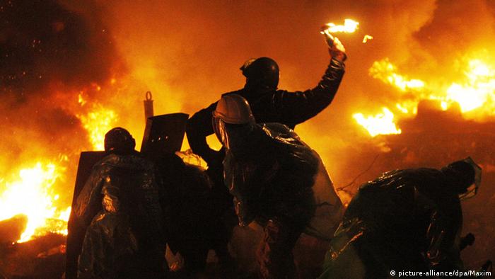 Ukraine Maidan Protest Symbolbild