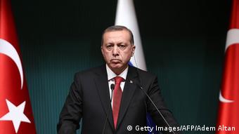 Recep Tayyip Erdogan Türkei Porträt