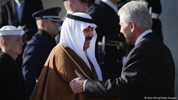 Mitib bin Abdallah bin Abd al-Aziz Al Saud bei Chuck Hagel USA 21.11.2014