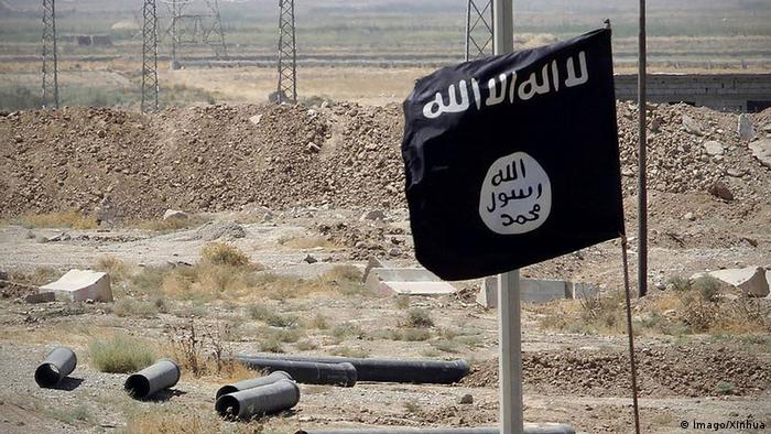Irak Islamischer Staat Fahne ISIS 
