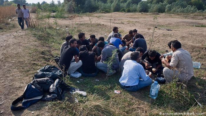 Izbjeglice na mađarsko-srbijanskoj granici