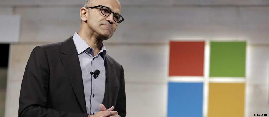 Satya Nadella, chefe da Microsoft, apresentou nova versão do Windows