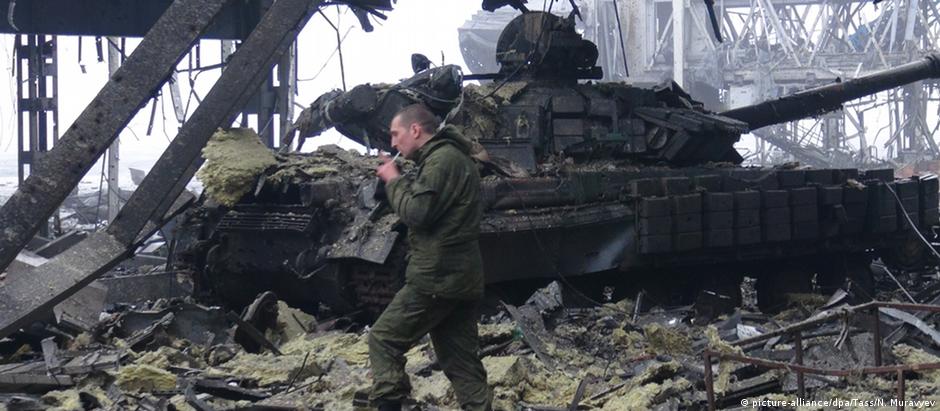 Depois de informações controversas, Exército ucraniano decide retirar tropas de aeroporto de Donetsk