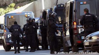 Η ισπανική αστυνομία συλαμβάνει υπόπτους για λαθρεμπόριο ναρκωτικών