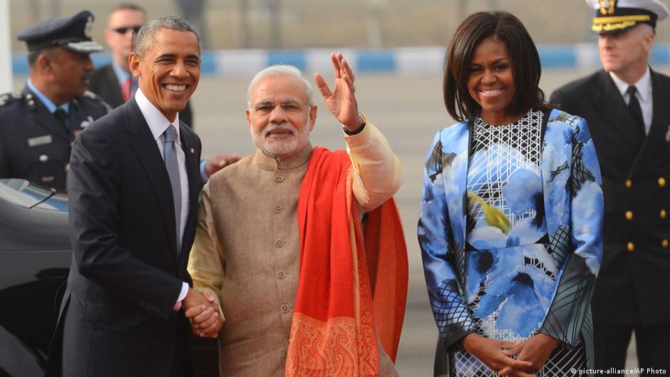 Índia e EUA anunciam acordos bilaterais