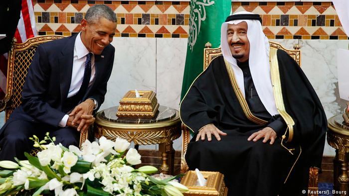Obama in Saudi Arabien 27.01.2015