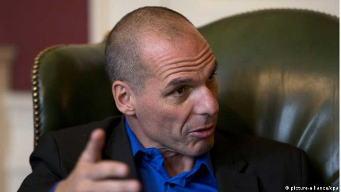 Greek Finance Minister Yanis Varoufakis 