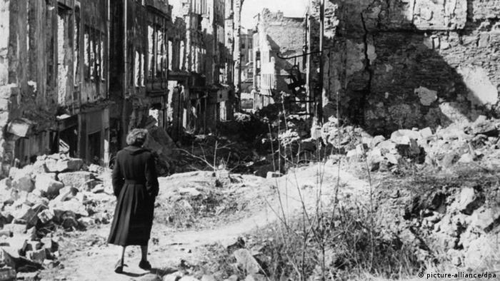 Gedenken an die Zerstörung Dresdens